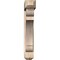 Ekena Millwork Olympic Craftsman Smooth Bracket w/ Offset Brace, Douglas Fir, 7 1/2"W x 38"D x 44"H BKT0806X38X44OLY04SDF - alternate 4